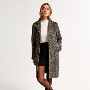 Abercrombie Women's Textured Dad Coat